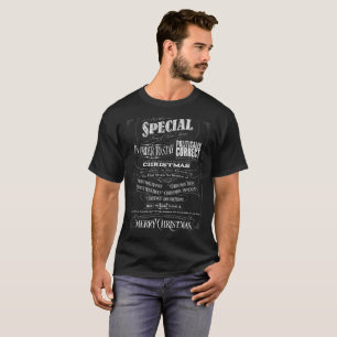 Politically Incorrect Correct Chalkboard Christmas T-Shirt