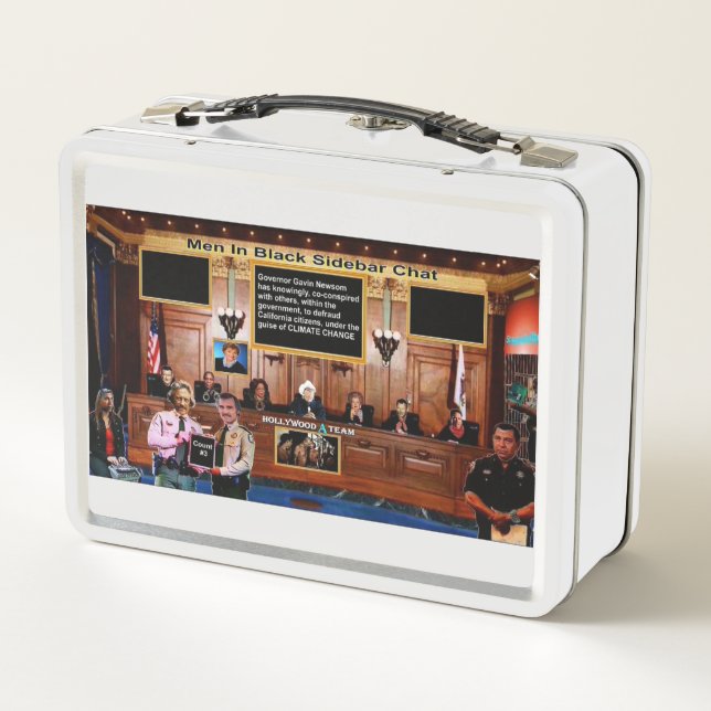 Politically Incorrect Metal Lunchbox (Back)