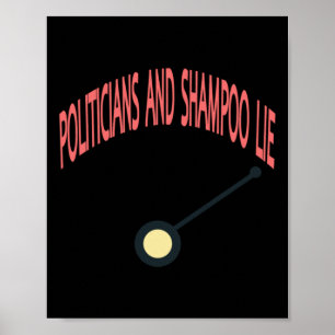 Politicians And Shampoo Lie  Poster