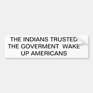 POLITICS BUMPER STICKER