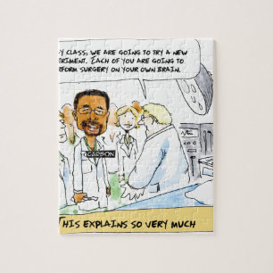 Politics: Does It Take Brain Surgery? Jigsaw Puzzle