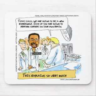 Politics: Does It Take Brain Surgery? Mouse Mat