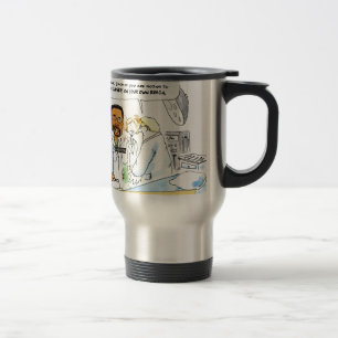 Politics: Does It Take Brain Surgery? Travel Mug