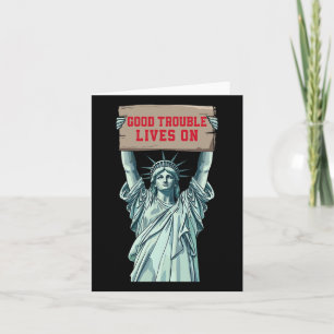 Politics Humour Statue Of Liberty  Card