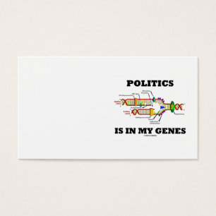 Politics Is In My Genes DNA Humour