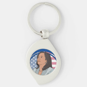Politics Kamala Harris Key Ring
