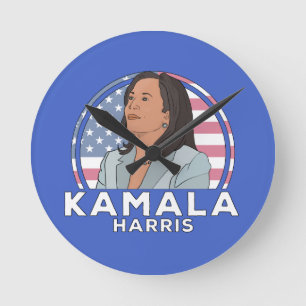 Politics Kamala Harris Round Clock