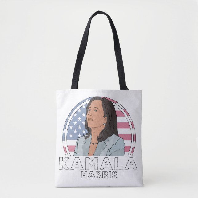Politics Kamala Harris Tote Bag (Front)
