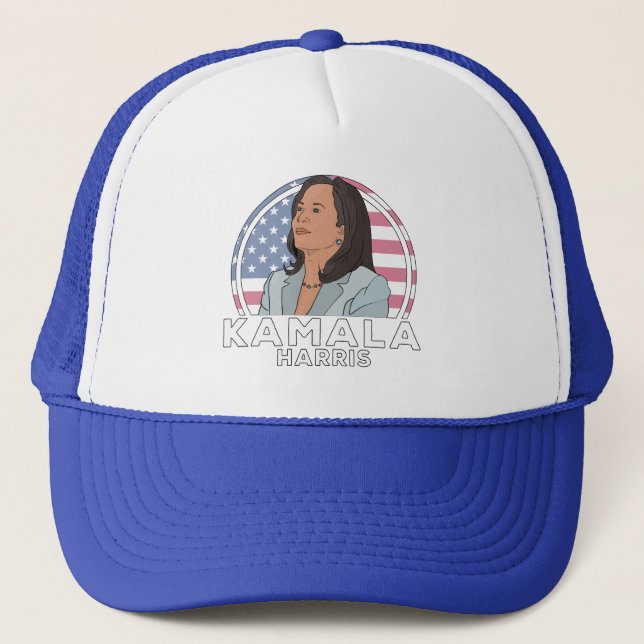 Politics Kamala Harris Trucker Hat (Front)