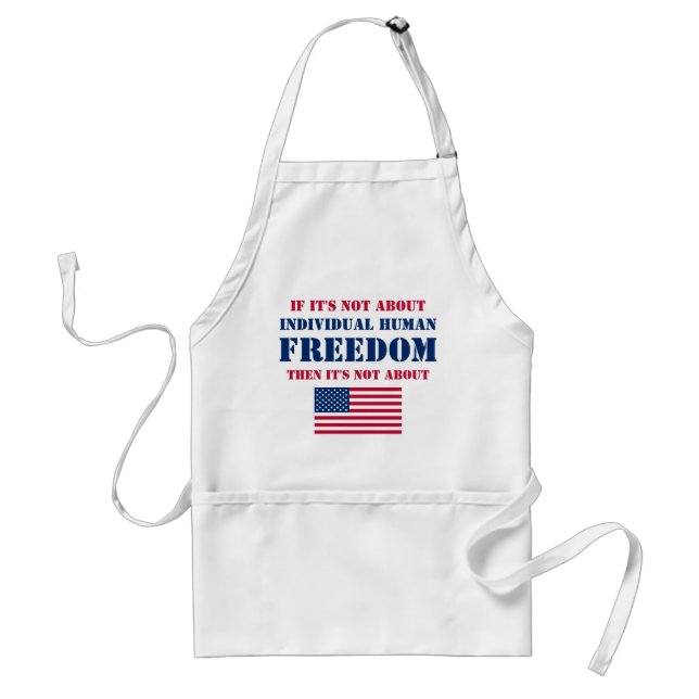 Politics of Freedom Standard Apron (Front)