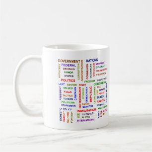 Politics Word Mug