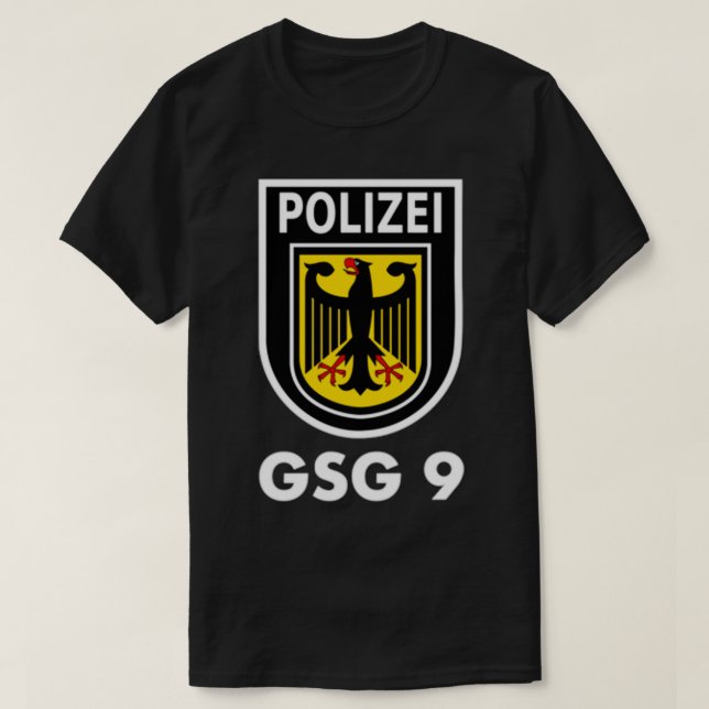 Polizei GSG 9 Bundespolizei T-Shirt (Design Front)