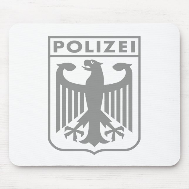 Polizei Mouse Mat (Front)