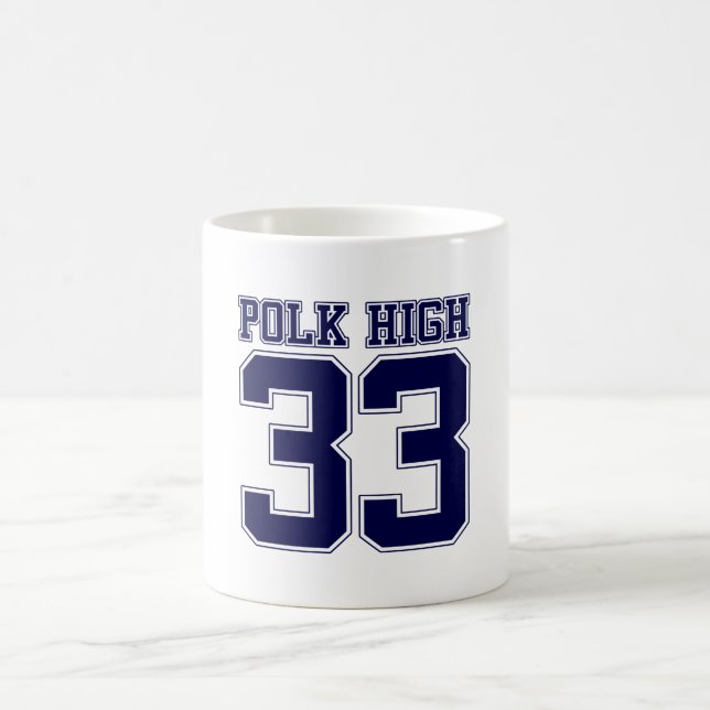 Polk High Bundy back Coffee Mug (Center)