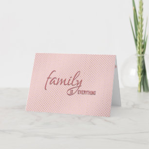 Polka Blush Pink for Sister-in-law Card