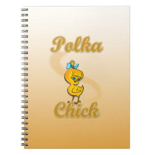 Polka Chick Notebook
