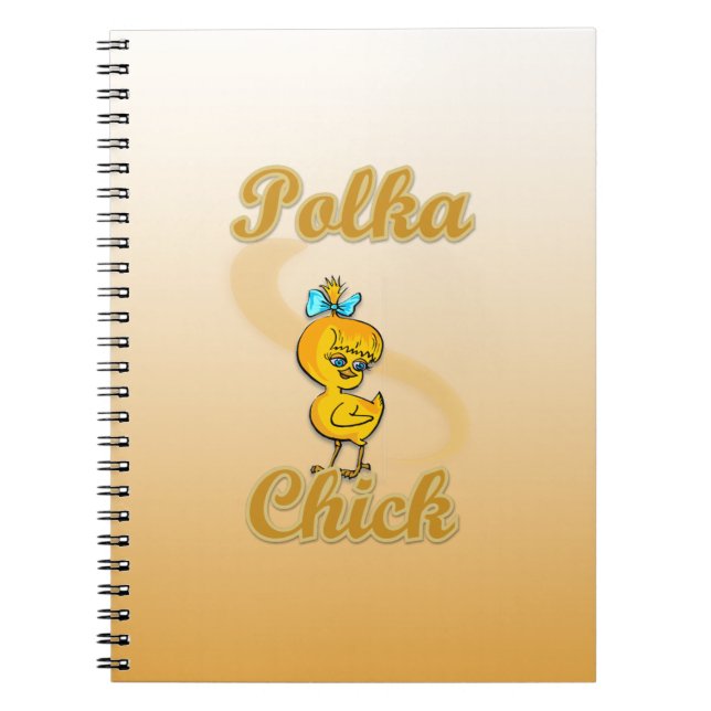 Polka Chick Notebook (Front)