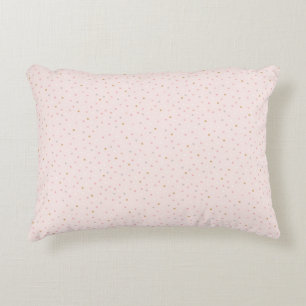 Polka Confetti Pattern Decorative Cushion