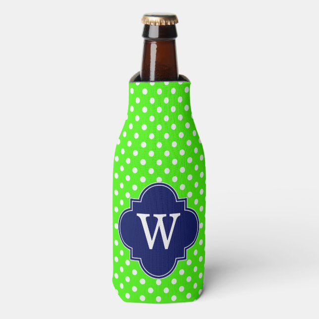 Polka Dot 1I Bottle Cooler (Bottle Front)