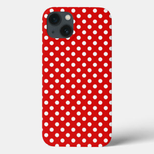 Polka dot background iPhone 13 case