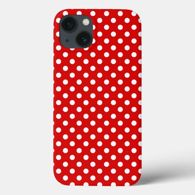 Polka dot background Case-Mate iPhone case (Back)