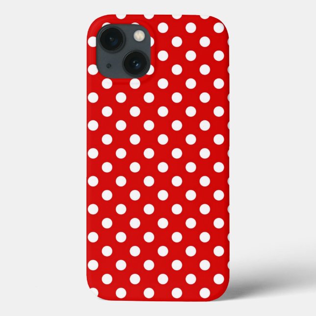 Polka dot background Case-Mate iPhone case (Back)