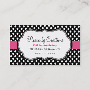 Polka Dot Bakery Business Card