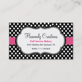 Polka Dot Bakery Business Card
