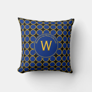 POLKA DOT Barbados Colours Customised Monogram Cushion