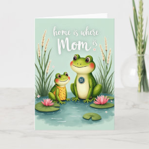 Polka Dot Best Mom Ever Card