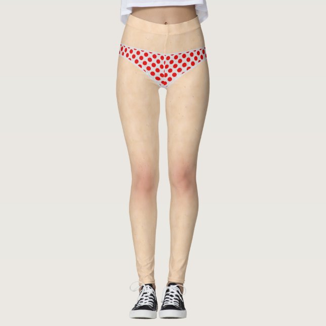Polka Dot Bikini Legging (Front)