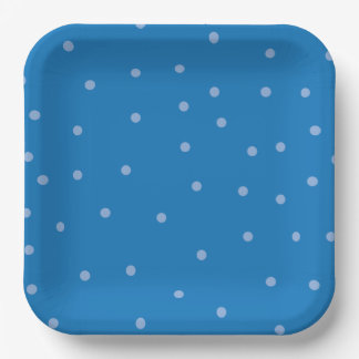 Polka Dot Birthday Party Paper Plates