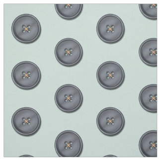 Polka Dot Blue Buttons Custom Colour Fabric