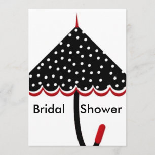 Polka Dot Bridal Shower Invitation