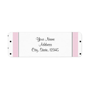 Polka Dot Butterfly Posh Wedding Label