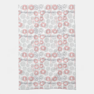 Polka Dot Circle Pattern Tea Towel