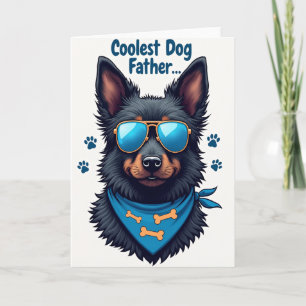 Polka Dot Cool Canine Card