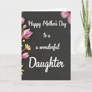Polka Dot Daughters Day Card