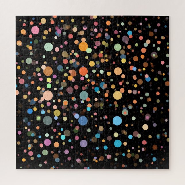 Polka Dot Design  Jigsaw Puzzle (Vertical)