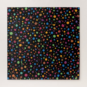 Polka Dot Design Jigsaw Puzzle