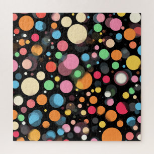 Polka Dot Design Jigsaw Puzzle