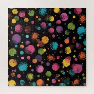 Polka Dot Design Jigsaw Puzzle