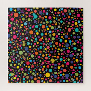 Polka Dot Design Jigsaw Puzzle