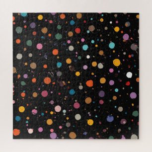 Polka Dot Design Jigsaw Puzzle