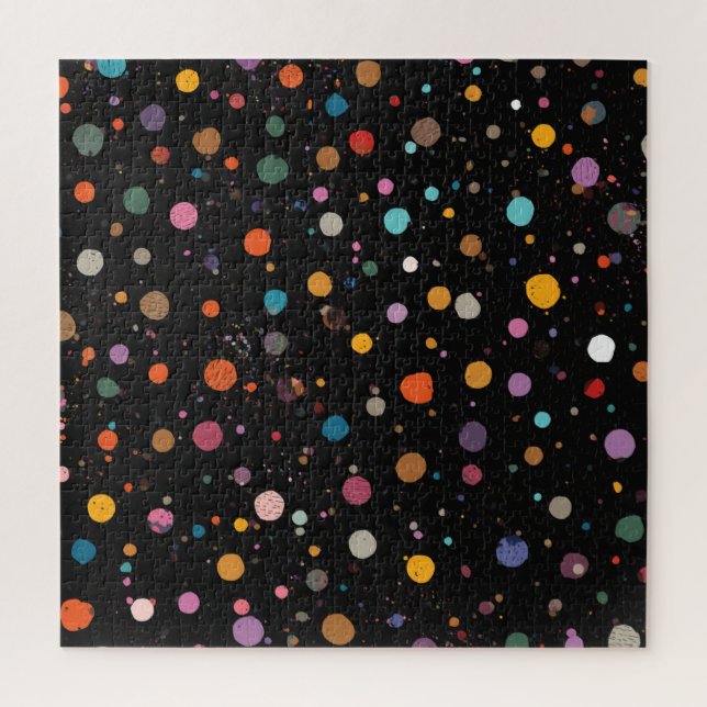 Polka Dot Design  Jigsaw Puzzle (Vertical)