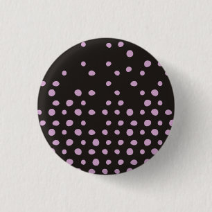 Polka Dot Destruction 3 Cm Round Badge
