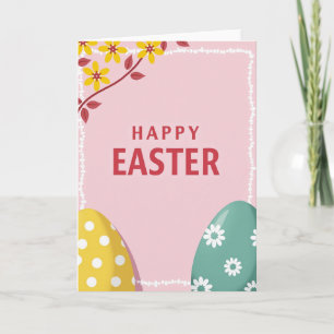 Polka Dot Easter Card