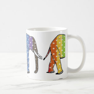 Polka-Dot Elephant Coffee Mug