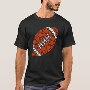 Polka Dot Football  Player International Dot Day T-Shirt