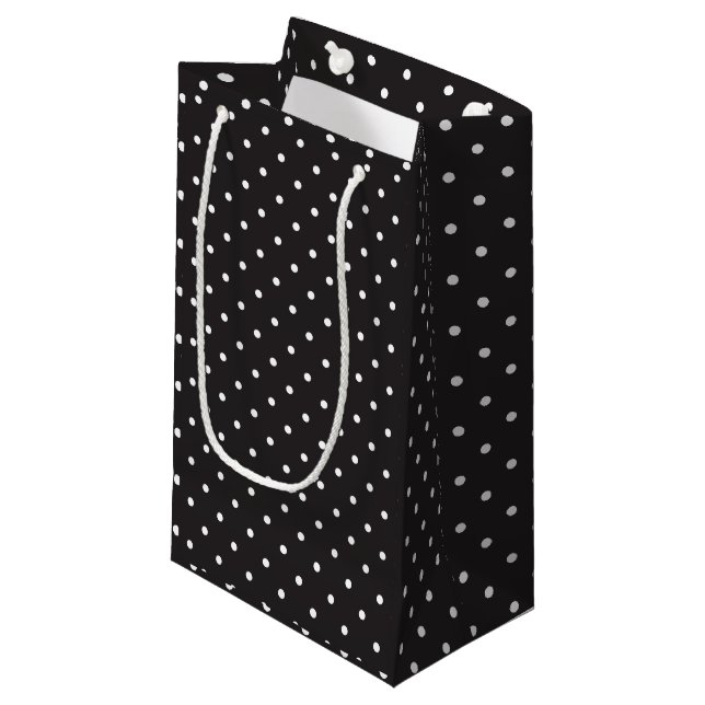 Polka Dot Gift Bag (Front Angled)